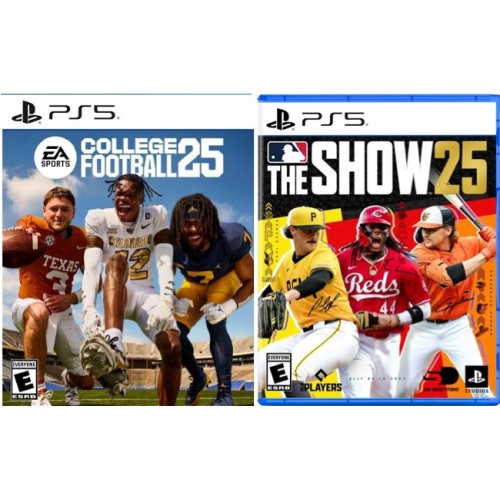  MLB The Show 25 & EA SPORTS College Football 25 PS5 Bundle  